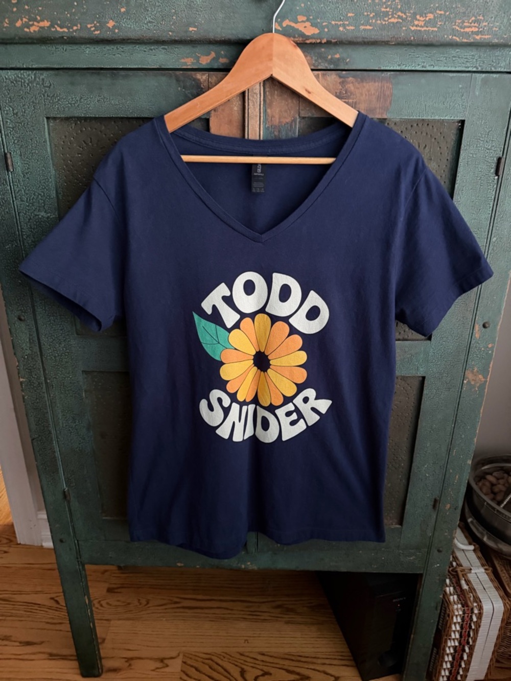 Todd Snider Zinnia Logo Tee